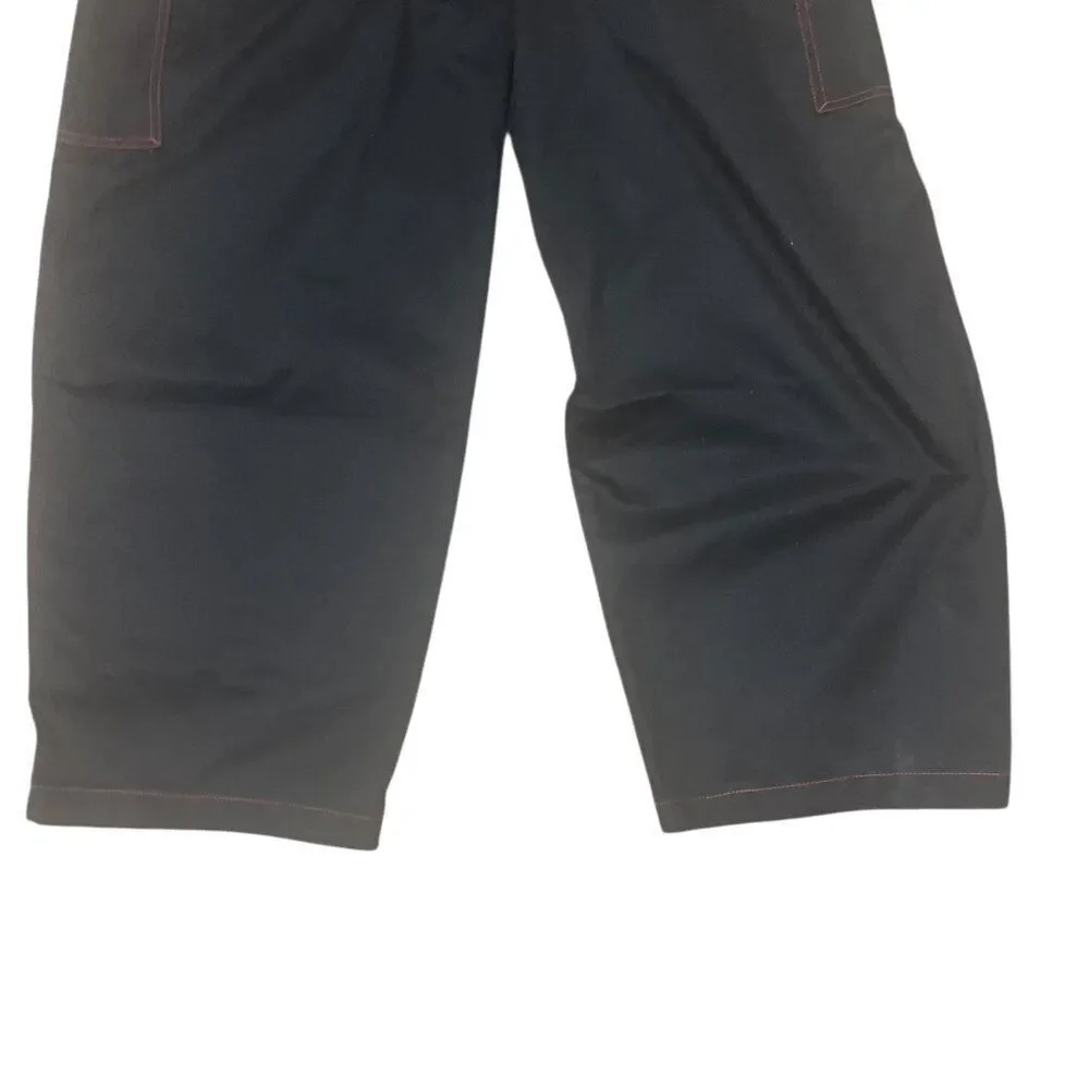 True Religion Jet Black Cargo Pants Flap Pockets Men’s Size 36 MSRP $149 NWT